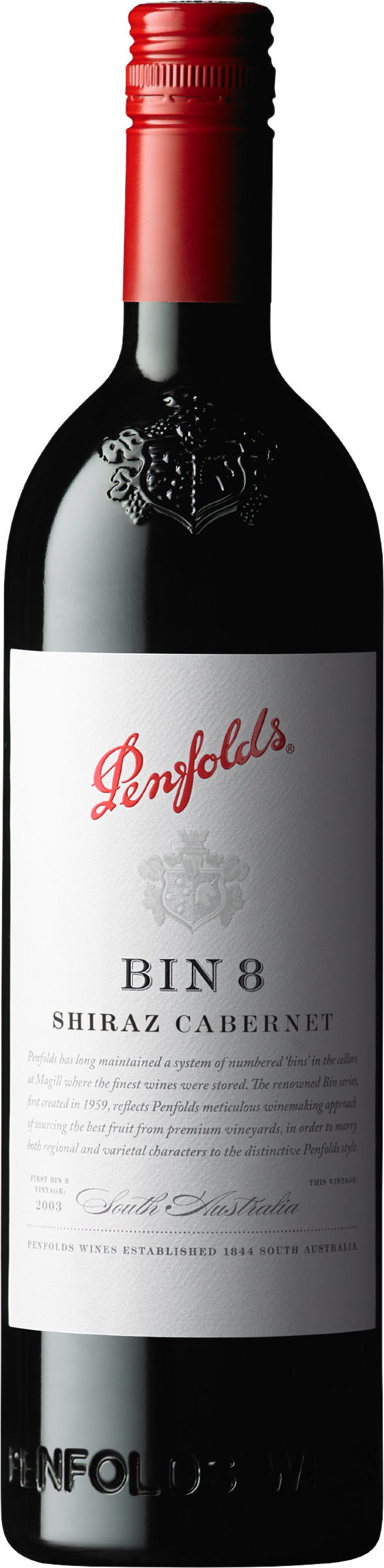 Penfolds Bin 8 Cabernet Shiraz 2010